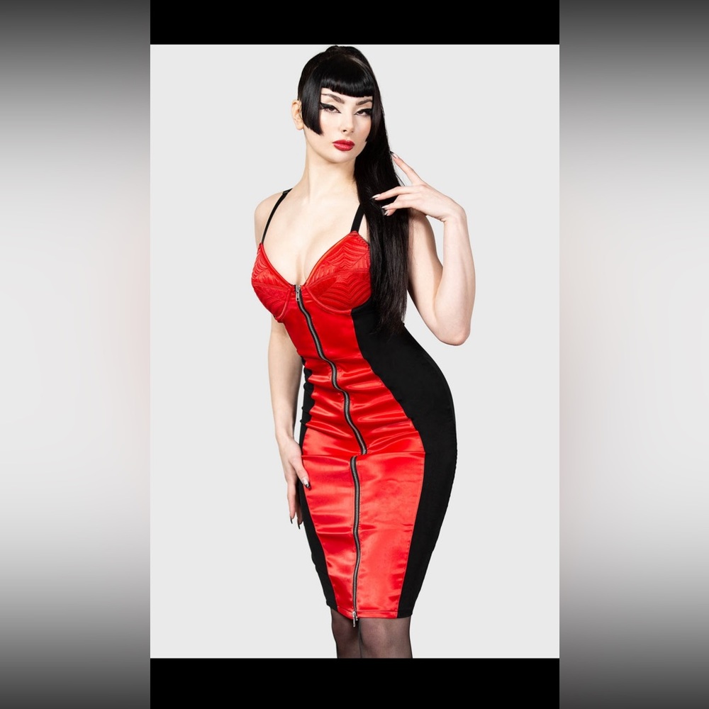 Killstar Dee Ville midi dress